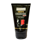 Patanjali Men's Charcoal Face Wash- Active