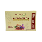 Patanjali Shea-Saffron Cream Bathing Bar (3+1)